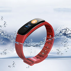 DOMIN0 C1S Pulsera inteligente con pantalla a color IPS de 0,96 pulgadas