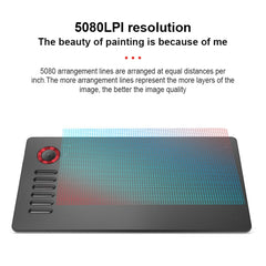 Tableta gráfica electrónica táctil inteligente VEIKK A15PRO