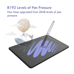 HUION Inspiroy Series H950P 5080LPI Tableta gráfica de dibujo