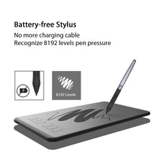 HUION Inspiroy Series H640P 5080LPI Tableta gráfica de dibujo