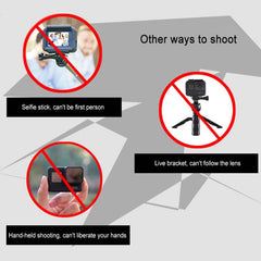 Soporte de disparo fijo para el cuello de la cámara para GoPro