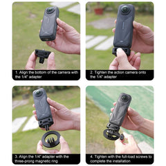 Adaptador de trípode para cámara de acción A...