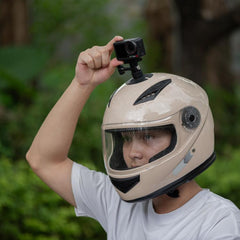 Soporte adhesivo flexible STARTRC para casco...