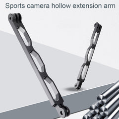 Extensor de agarre de brazo de extensión de aluminio de 18 cm para GoPro
