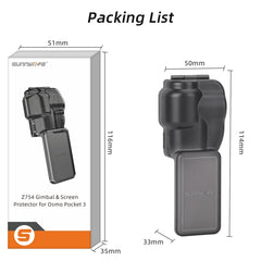 Para DJI OSMO Pocket 3 Sunnylife Protector d...