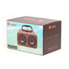 Altavoces de subwoofer retro portátiles Blue...