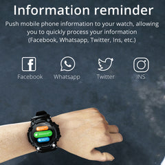 Reloj inteligente Lokmat ATTACK con pantalla...