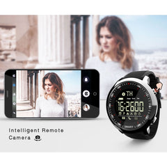 Lokmat MK18 Reloj inteligente resistente al agua con pantalla circular de 1,1 pulgadas