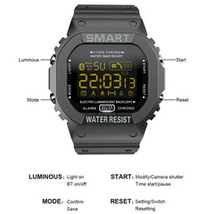 Lokmat MK22 Reloj inteligente con pantalla LCD FSTN de 1,21 pulgadas