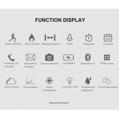Lokmat MK22 Reloj inteligente con pantalla LCD FSTN de 1,21 pulgadas