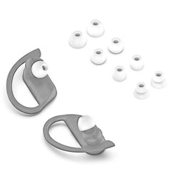 4 pares de tapas de silicona reemplazables para auriculares