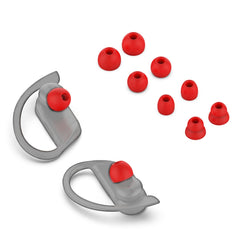 4 pares de tapas de silicona reemplazables para auriculares