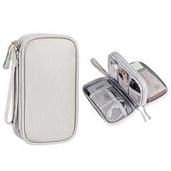 Bolsa de almacenamiento de accesorios digitales de doble capa SM05