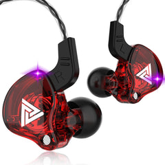 QKZ AK6 Auricular deportivo de subwoofer con...