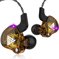 QKZ AK6 Auricular deportivo de subwoofer con...