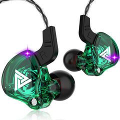QKZ AK6 Auricular deportivo de subwoofer con...