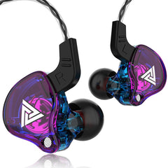 QKZ AK6 Auricular deportivo de subwoofer con...