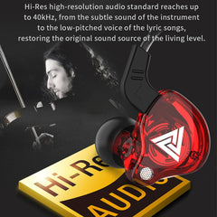 QKZ AK6 Auricular deportivo de subwoofer con...
