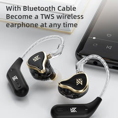 KZ ZAS Auricular intrauditivo con cable Ring...