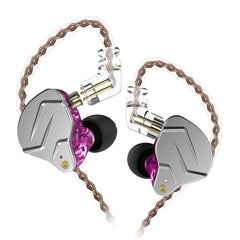 KZ ZSN Pro Ring Iron Hybrid Drive Metal Auri...