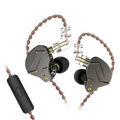KZ ZSN Pro Ring Iron Hybrid Drive Metal Auri...