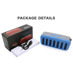 Altavoz Bluetooth NewRixing NR-2013 TWS para conducto de escape de automóvil