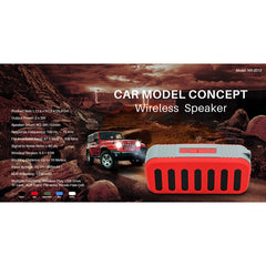 Altavoz Bluetooth NewRixing NR-2013 TWS para conducto de escape de automóvil