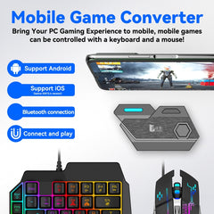 GAMWING MixSE Bluetooth 5.0 teclado ratón co...