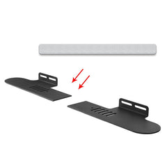 Soporte de pared para barra de sonido dividi...