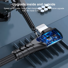 6A PD 20W USB-C / Type-C a cable de datos de...