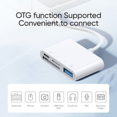 Adaptador de lector JOYROOM S-H142 4 en 1 OTG