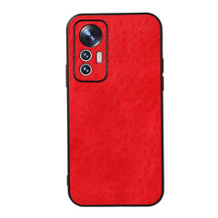 Caja del teléfono de la PU de la textura del...