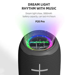 Altavoz Bluetooth inalámbrico impermeable HO...