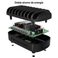 ORICO DUK-10P-DX 120W 5V 2.4A Estación de ca...