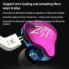 KZ-ZST X Ring Iron Hybrid Driver In-Ear Auri...