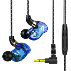 Auricular con sonido estéreo de graves HIFI con cable y micrófono