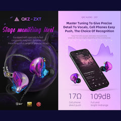 QKZ ZXT Sports In-ear Cableado Control Plug ...