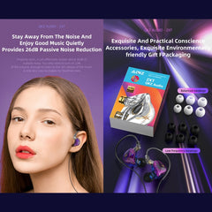 QKZ ZXT Sports In-ear Cableado Control Plug ...