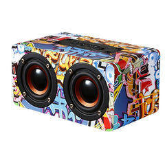 Altavoz Bluetooth de madera de escritorio