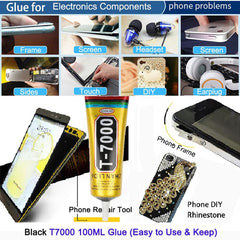 Pegamento negro para pantalla LCD T7000, peg...