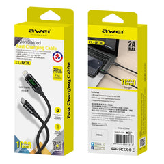 awei CL-123L Cable de carga rápida de datos ...