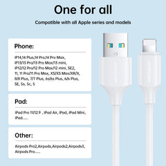 JOYROOM S-UL012A9 2.4A USB a cable de datos ...