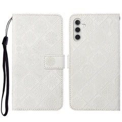 Estuche para teléfono de cuero con patrón en...