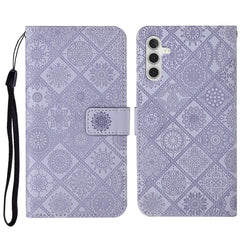 Estuche para teléfono de cuero con patrón en...