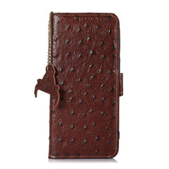 Estuche para teléfono RFID de cuero genuino ...