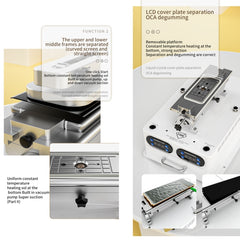 TBK 258S Máquina inteligente de desmontaje d...