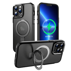 Estuche para teléfono con soporte de metal m...