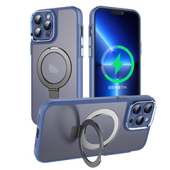 Estuche para teléfono con soporte de metal m...
