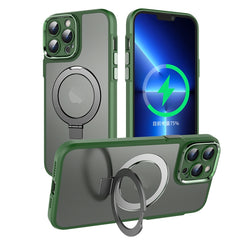 Estuche para teléfono con soporte de metal m...