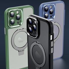 Estuche para teléfono con soporte de metal m...